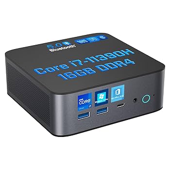 Amazon.co.jp: ミニPC第11世代 Core i7-11390H プロセッサー 4